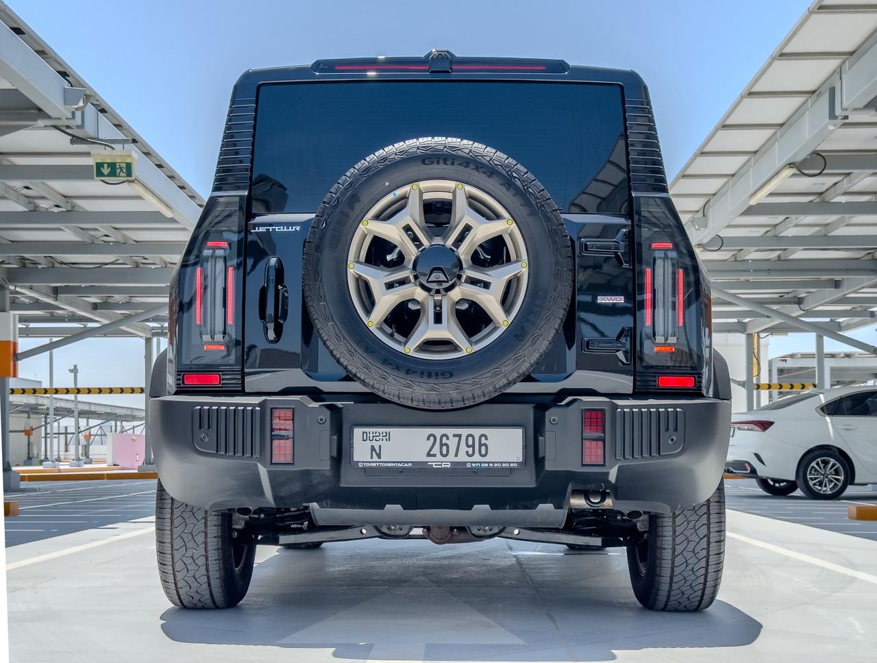 Jetour T2 2025  BLACK 2025 Rental Dubai