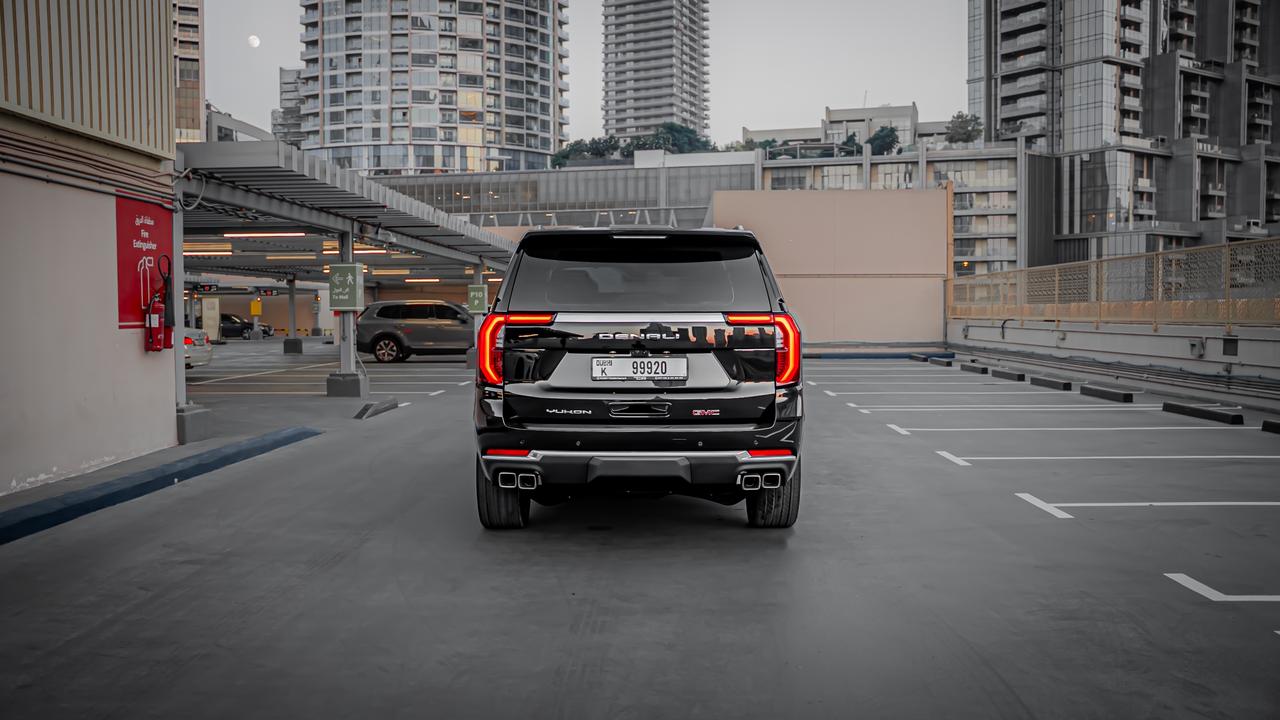 GMC Yukon Denali 2025  BLACK 2025 Rental Dubai